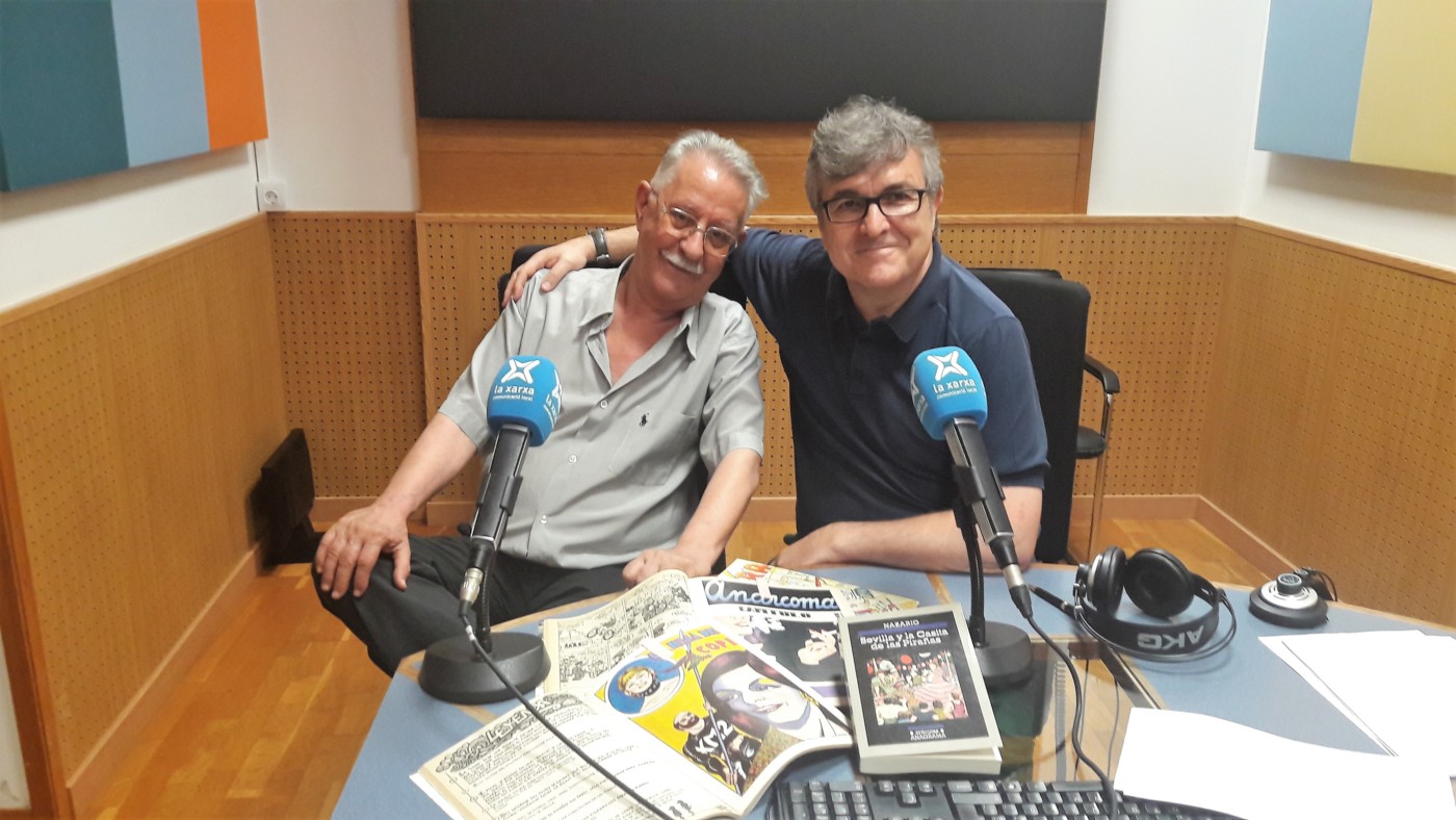 Nazario, dibujando la Barcelona canalla