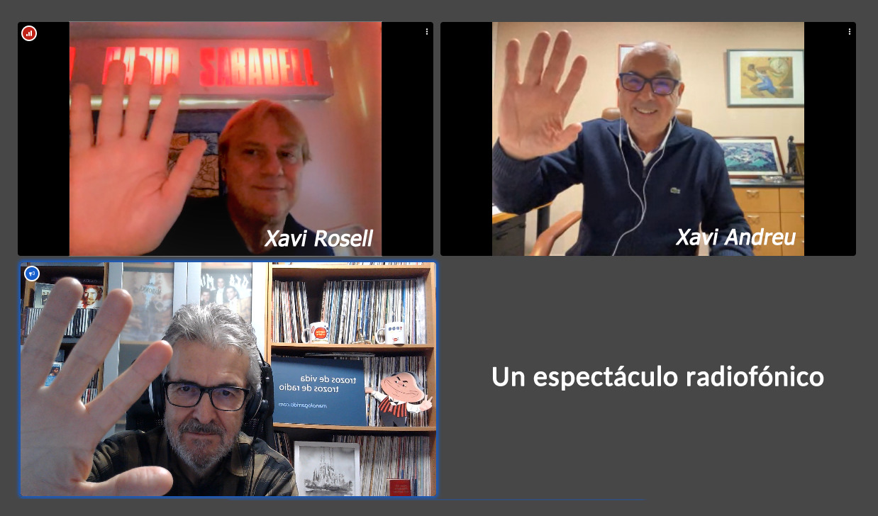 Xavi Andreu y Xavi Rosell, un espectáculo radiofónico