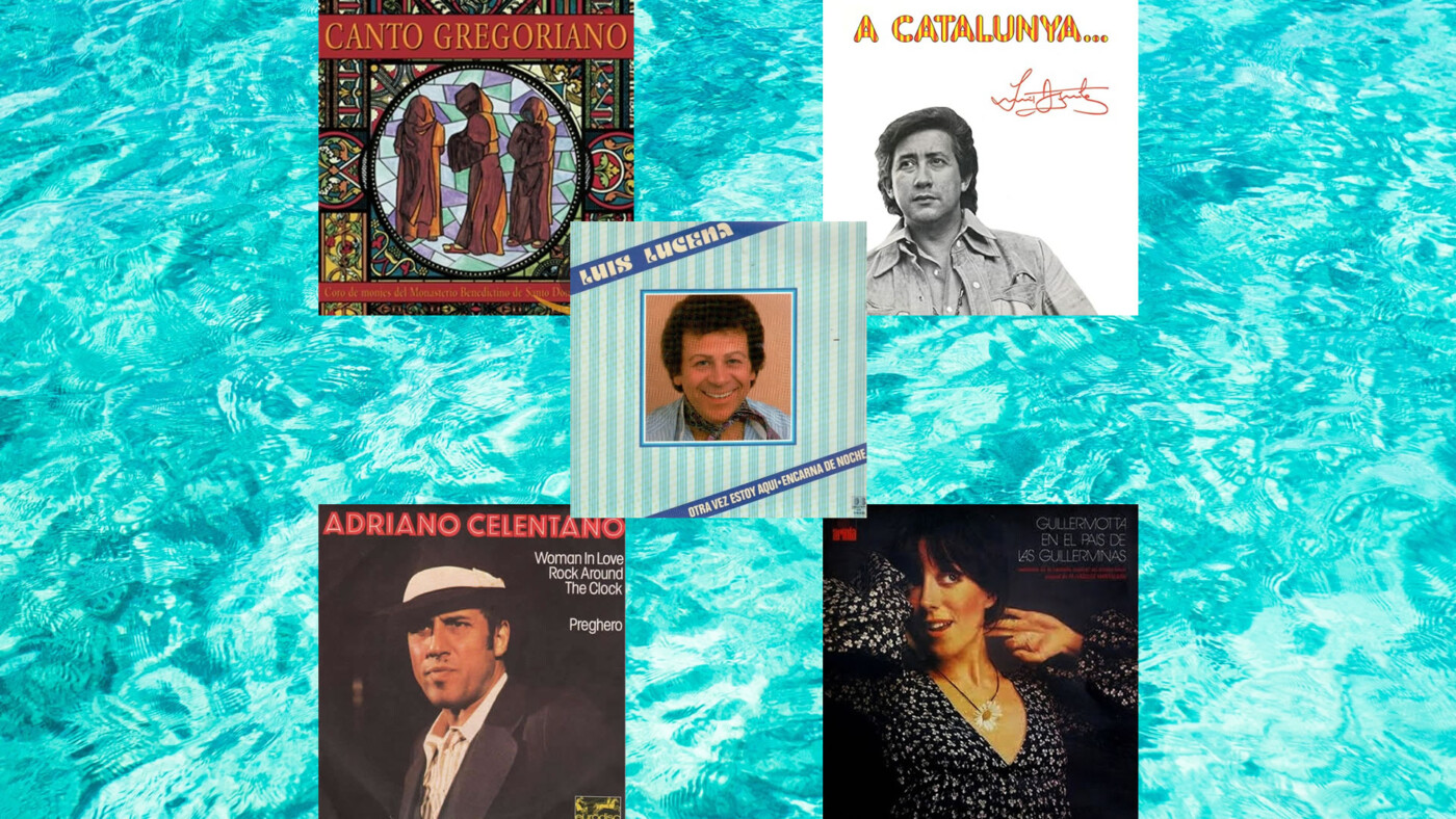 Luis Lucena, Monasterio Silos, Luis Aguilé, Adriano Celentano, Guillermina Motta
