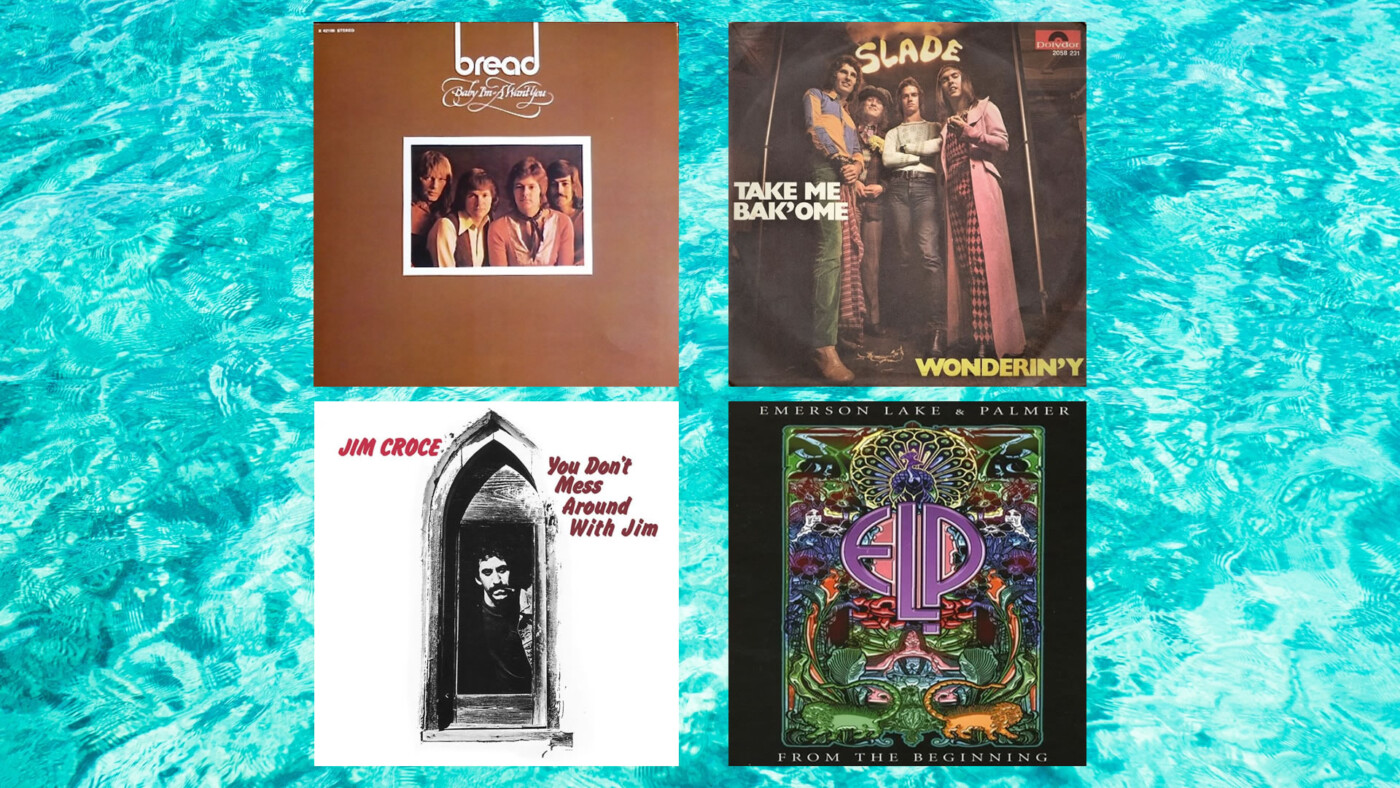 Bread, Slade, Jim Croce, Emerson, Lake & Palmer