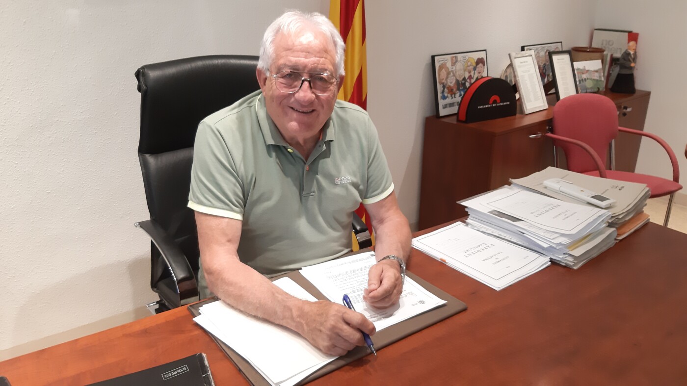 Gent de La Llacuna – Josep Parera comença una nova legislatura municipal